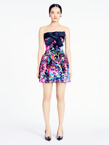 madison ave. collection cyber floral ellery dress
